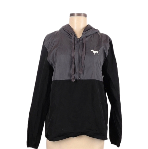 PINK Victoria's Secret Jackets & Blazers - Victoria's Secret PINK Anorak windbreaker
